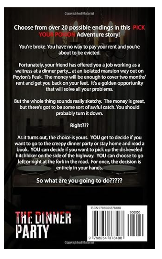 The Dinner Party: A Pick Your Poison Adventure