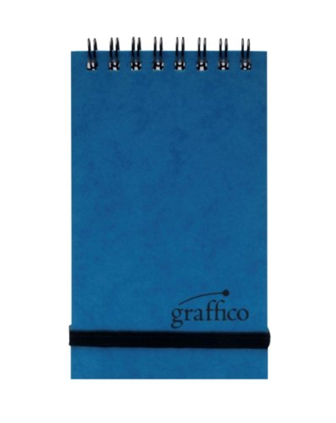 Graffico by 5 Star Wirebound Pocket Notepad 120 Pages A7 EN12070